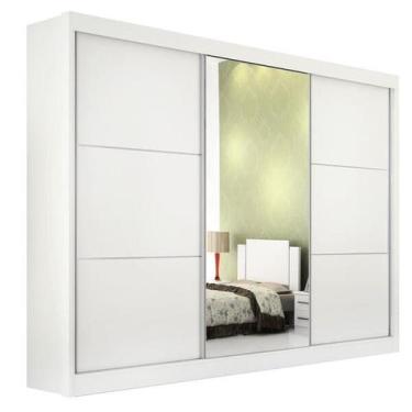 Imagem de Guarda Roupa Casal Esp 3 Portas 6 Gav Los Angeles-Bra D'Doro - Móveis 