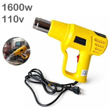 Imagem de Soprador Térmico Elétrico 1600W 110V Alta Temperatura Profissional BOM