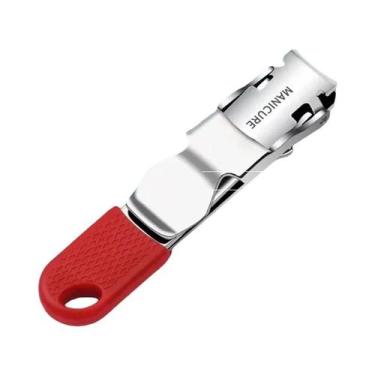 Imagem de Cortador De Unhas Portátil Para Viagem, Dobrável, Em Aço Inoxidável, F