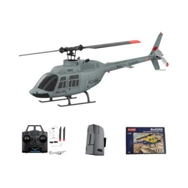 Imagem de Helicóptero RC 4CH Escala 1/42 BELL-206 Com 10 Minutos De Tempo De Voo
