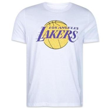 Imagem de CAMISETA NEW ERA REGULAR NBA LOS ANGELES LAKERS WORLD OF LOGOS-Masculino