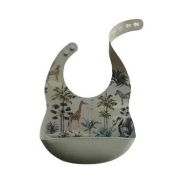 Imagem de Babadores De Silicone Ajustáveis E Impermeáveis Para Bebês, Macios E C