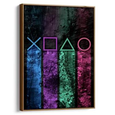 Imagem de Quadro Gamer - Comandos da Jogatina - Mioquadros, 200x130 cm, Tabaco