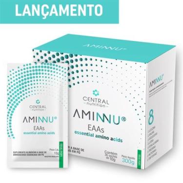 Imagem de Aminnu 10g 30 saches limao (36715) - Central Nutrition