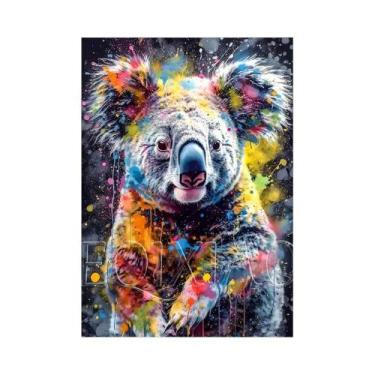 Imagem de Pintura Diamante De Animais (Gato, Cachorro, Cisne) Com Bordado Comple