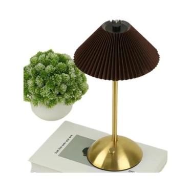 Imagem de Luminária De Mesa LED Vintage Recarregável Por USB, Criativa, Para Qua