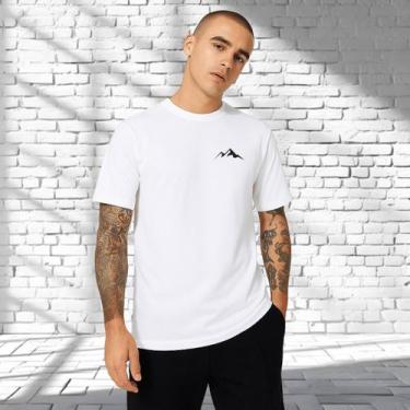 Imagem de Camiseta Unissex Minimalista Montanha Em Algodão Premium - MB Sport, B