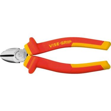 Imagem de Alicate Corte Diagonal 6", Cabo Isolado até 1.000 V, Vise-grip, 186406