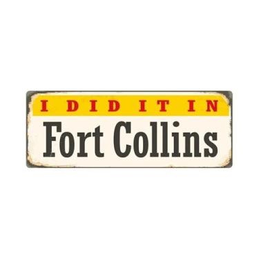 Imagem de Placa Decorativa Personalizada De Metal Retrô Estilo Instagram Para Ex