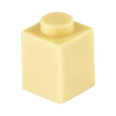 Imagem de 100 Peças De Blocos De Montar Compatíveis MOC 1x1 3005, Brinquedos Edu