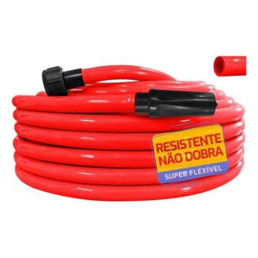 Imagem de Mangueira Jardim Bemart 30 Metros 1/2" Super Flexível Laranj - Congrat