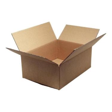 Imagem de Caixa Papelão Correio Sedex Pac 31x22x12 - 25 Caixas Nude - Congratula