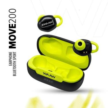 Imagem de Fone de Ouvido Bluetooth Esportivo WAAW MOVE 200 IPX5 30h Bateria 5.3 