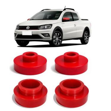 Imagem de Calço Mola Pu Dianteiro Traseiro 3,5cm Saveiro G5 em Diante - Borfix