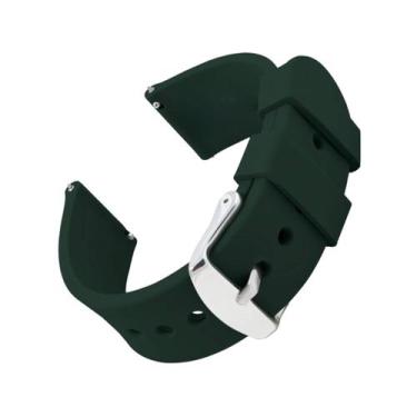 Imagem de Pulseira 22mm Silicone Easy para Relógio Smartwatch Pinos - Poolsy, Ve