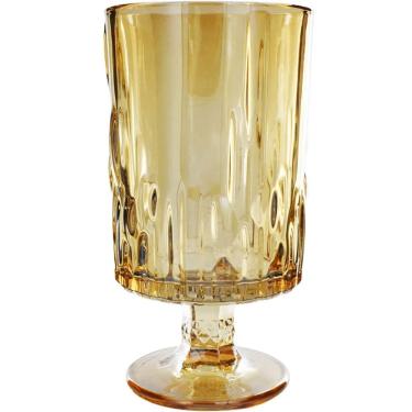 Imagem de Vaso Decorativo Netuno Redondo 10X10X18,5CM em Vidro para Flores Naturais Ou Artificiai...