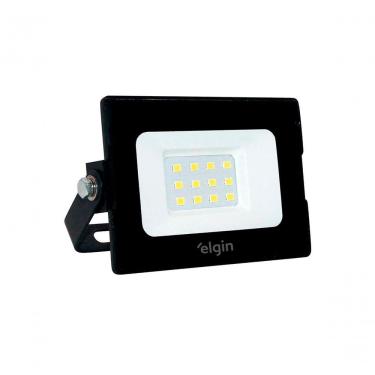 Imagem de Refletor LED 10W 6500K Bivolt IP65 para Iluminação Externa com Fluxo 550 LM e Vida Útil...