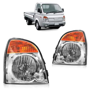Imagem de Farol Dianteiro Hr 2006 A 2016 Máscara Cromada - Automotive Imports, D