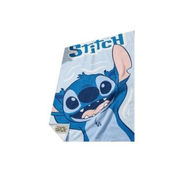 Imagem de Toalha Banho Infantil 70x115 Felpuda Licenciada Dohler Cor:Stitch 13, 