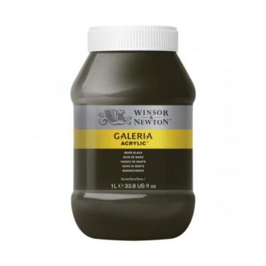 Imagem de Tinta Acrilica Galeria Winsor & Newton  1l Sr1 Escolha a Cor, MARS BLA