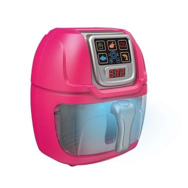 Imagem de Brinquedo Fritadeira Elétrica Brincando de Casinha com Som e Luz DM Toys