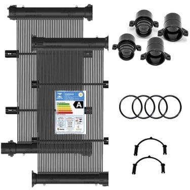 Imagem de Kit Placas TekSol-30 Aquecimento Solar Piscinas Até 4 Mil Litros KS Aquecedores
