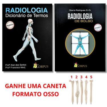 Imagem de Radiologia Técnicas Básicas De Bolso + Dicionário de Termos + Caneta -
