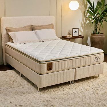 Imagem de Cama Box Queen Size (Box + Colchão) 158x198x65 Bali Prorelax Molas Ensacadas Pillow Top Turn Free