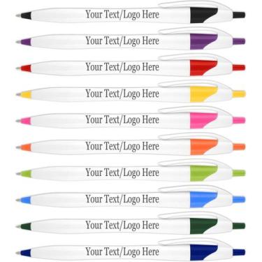 Imagem de Canetas SyPen Personalizadas com Tinta Preta Esferográfica Pacote com 