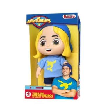 Imagem de Boneco Luke Turma dos Aventureiros Luccas Neto Rosita Original