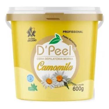 Imagem de DPeel - Cera Depilatória Profissional Morna 600g - Camomila