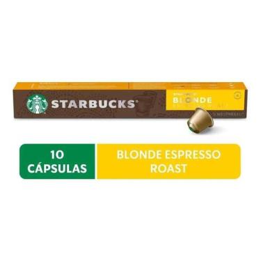 Imagem de Café em Cápsula Starbucks Blonde Espresso Roast by Nespress - Congratu