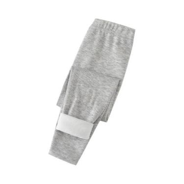 Imagem de Conjunto De Leggings De Fleece Quentes E Grossas Para Meninos E Menina