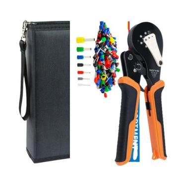 Imagem de Conjunto De Alicates De Crimpagem Tipo E Portátil Manual Para Crimpage