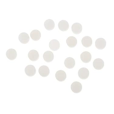 Imagem de SM SunniMix 20 peças de peças de reparo de trompete para chave de água, pastilhas de cortiça, acessórios de latão - branco