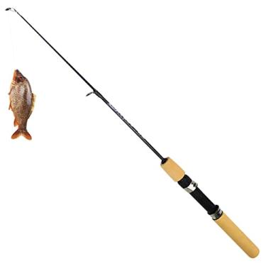 Imagem de Vara de pesca de inverno - Vara de Camarão Portátil Ice Lure | Vara de pesca de inverno Vara de pesca no Vara de pesca de camarão, acessórios de pesca Aelevate