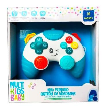 Imagem de Controle Infantil - Meu Primeiro Controle de Videogame - Luz e Som - Multikids Baby