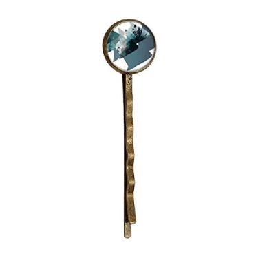 Imagem de Seahouse Coral Jellyfish Sea Nature Animal Retro Metal Hair Bobby Pin Headwear
