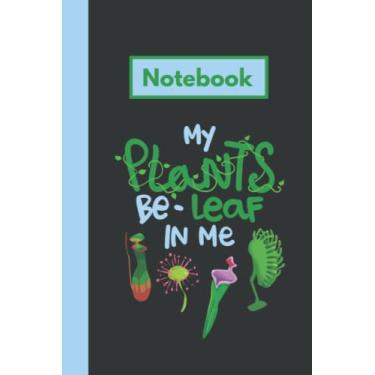 Imagem de Carnivorous Plants Notebook: A Carnivorous, Insectivorous Plants Lined Notebook journal. An Ideal Gift for Plant Lovers/ Keepers/ Growers of Venus Fly Traps and Pitcher Plants.