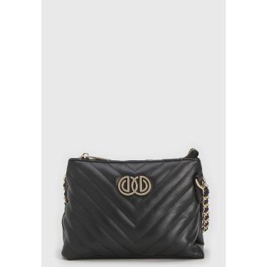 bolsa dumond matelassê preta