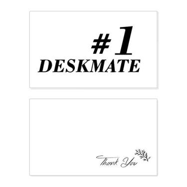 Imagem de Número 1 Deskmate Cartão de agradecimento temporada de formatura aniversário comemoração casamento agradecimento