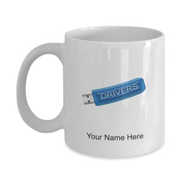 Imagem de Caneca personalizada com conceito de motorista, copo de café conceito de motorista, ideia de presente conceito de motorista - caneca de café de 325 ml
