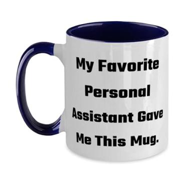 Imagem de Inappropriate Personal Assistant, My Favorite Personal Assistant Gave Me This Mug, Personal Assistant Two Tone Caneca de 325 ml da Boss