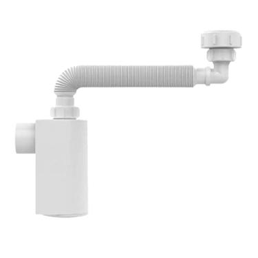 Imagem de SIFAO COPO BRANCO PAREDE P/LAVATORIO 7/8" x DN38