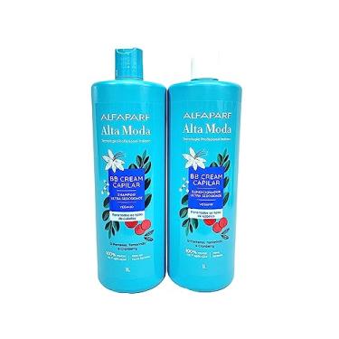 Imagem de Shampoo + Condicionador Alfaparf ALTA MODA BB Cream 1 litro cada - Todo tipo de cabelo - total 2 litros (BB Cream)