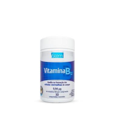 Imagem de Vitamina B12 9,94?g - 30 Comprimidos - Stem