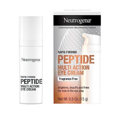 Imagem de Neutrogena Creme de Peptídeo Firmador Rápido para os Olhos: Depuffing, Iluminador, Hidratante, Sem Fragrância, 1 ml