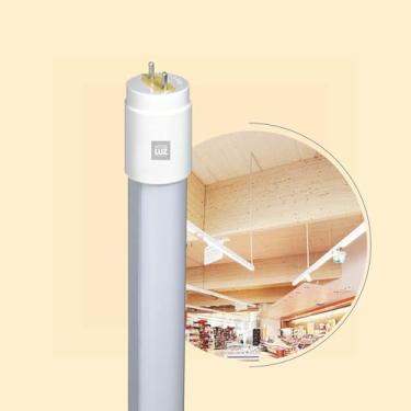 Imagem de Kit 25 Lâmpadas Led Tubulares 18W T8 Base G13 de 120cm 4000K Branco Neutro Bivolt e Ligação Um Lado.