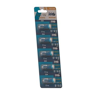 Imagem de Bateria Alcalina Proeletronic PQBA-23A05 23A 12V com 5 Unidades