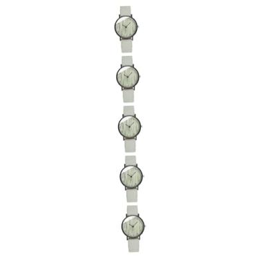 Imagem de VALICLUD 5 Unidades relógio de quartzo feminino relógios para pulseira de relógio de couro brinquedo pulseira masculina relógio de pulso de fácil leitura presente do festival Moda